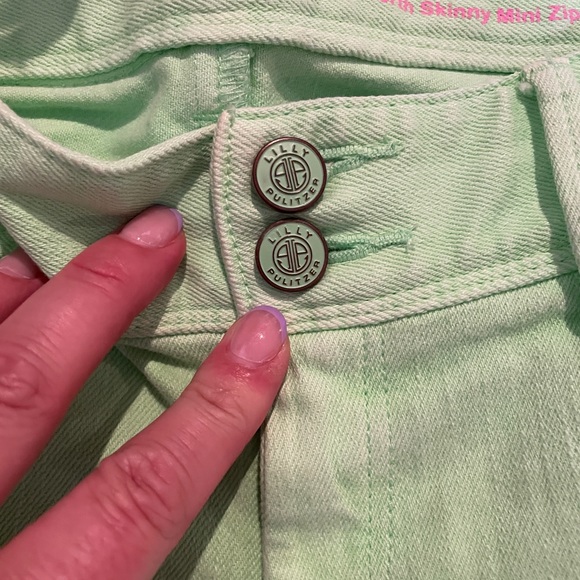Lilly Pulitzer Skinny Jean low rise zipper ankle - Picture 4 of 15